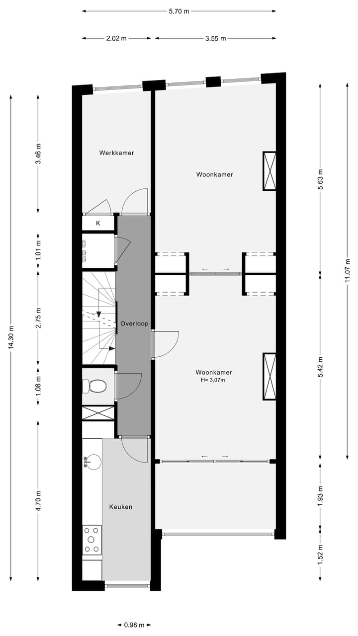 Foto 64 van Mathenesserlaan 398-B