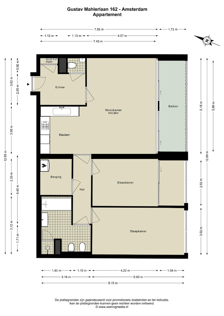 Foto 47 van Gustav Mahlerlaan 162