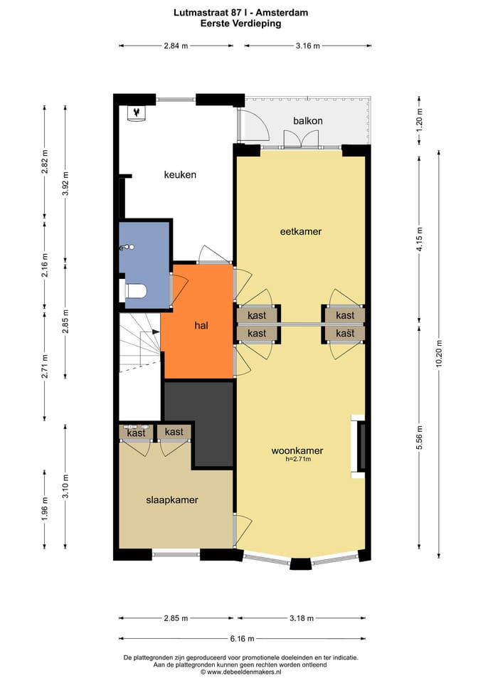 Foto 22 van Lutmastraat 87-1