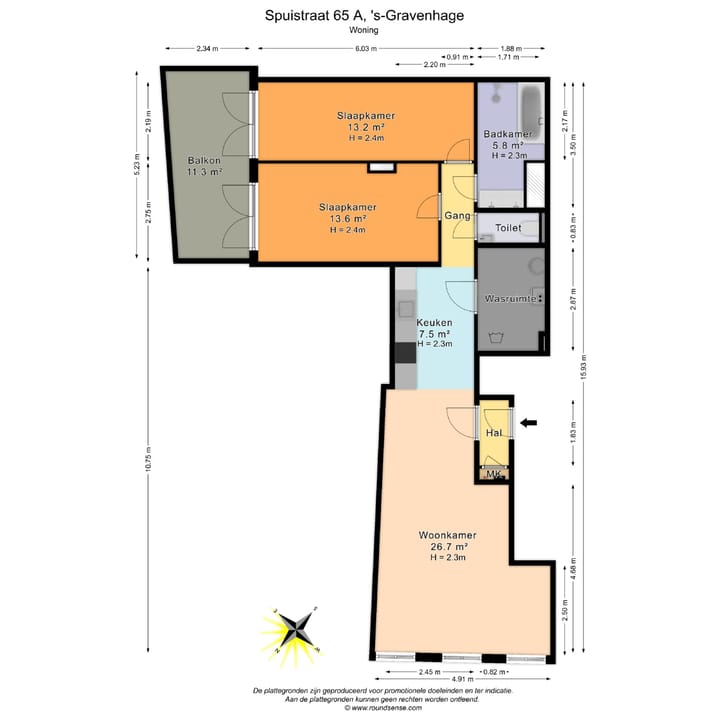 Foto 34 van Spuistraat 65-A