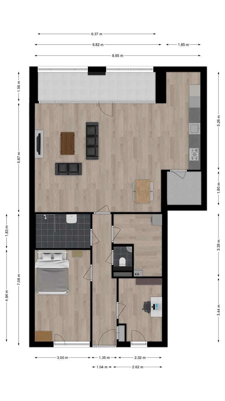 Photo 23 of Alleenhouderstraat 115-24