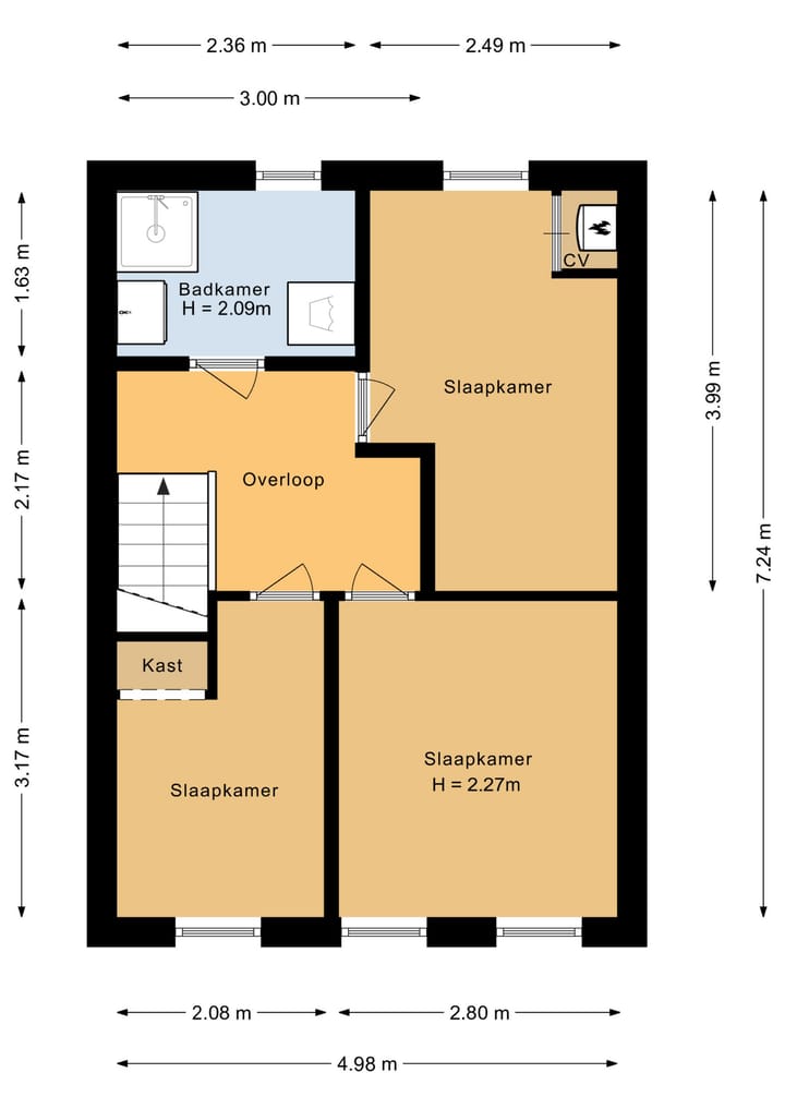 Foto 25 van Graaf van Bloisstraat 64