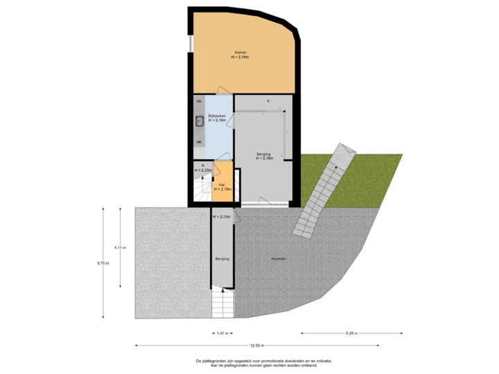 Situatie - Souterrain