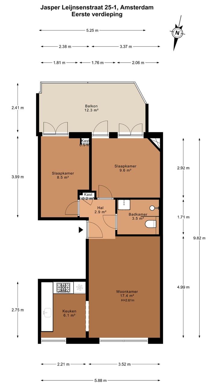 Foto 29 van Jasper Leijnsenstraat 25-1