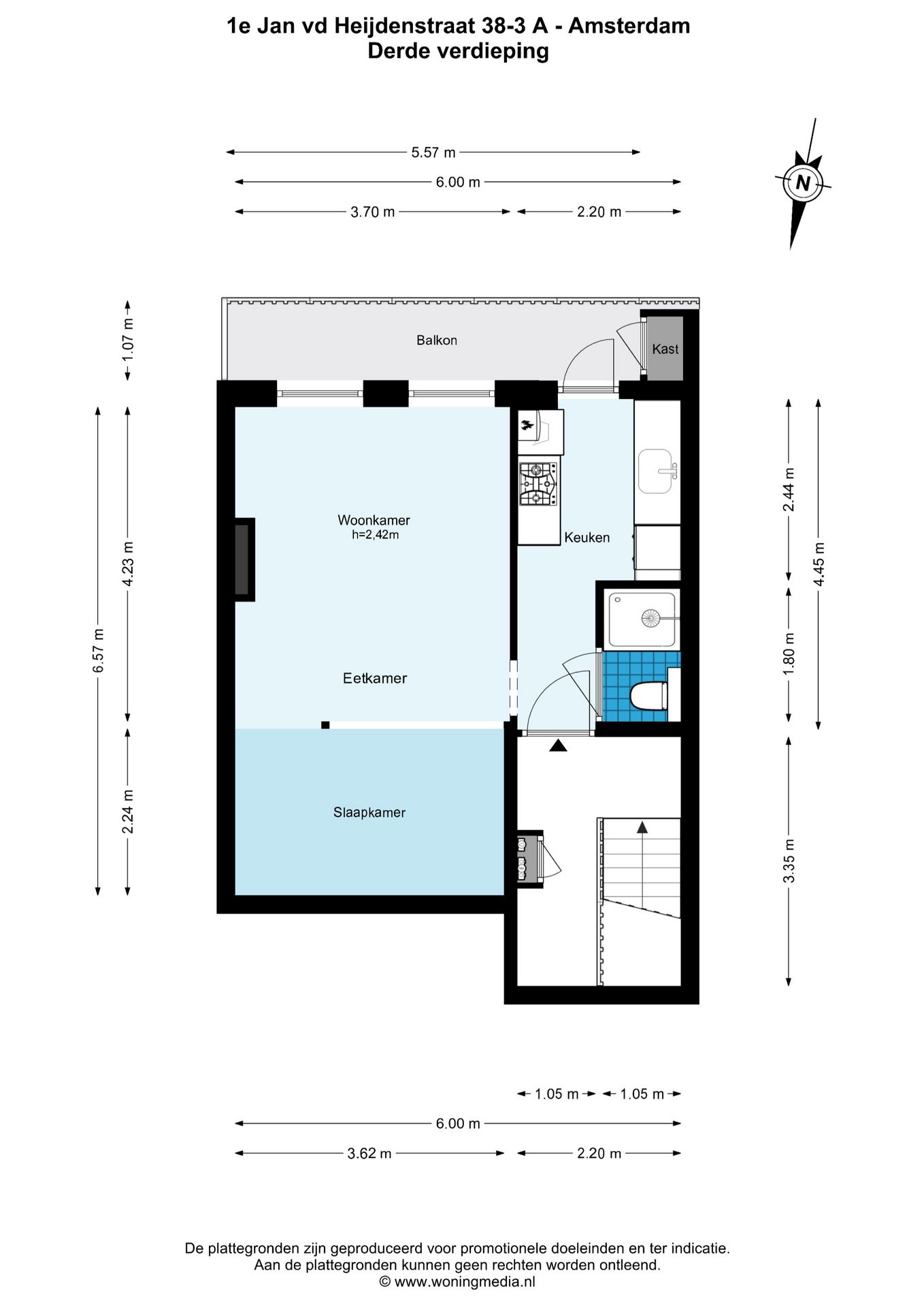 Foto 20 van Eerste Jan van der Heijdenstraat 38-3A