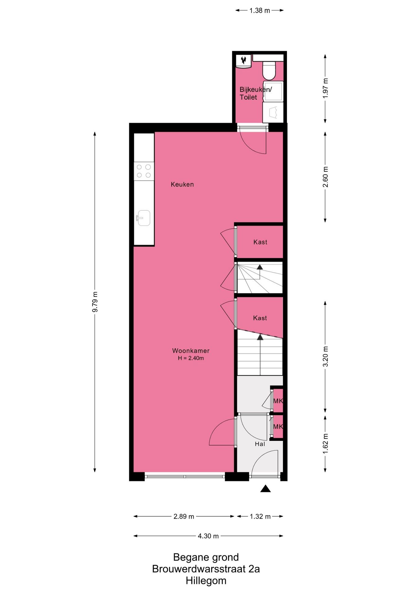 Photo 5 of Brouwerdwarsstraat 2-A