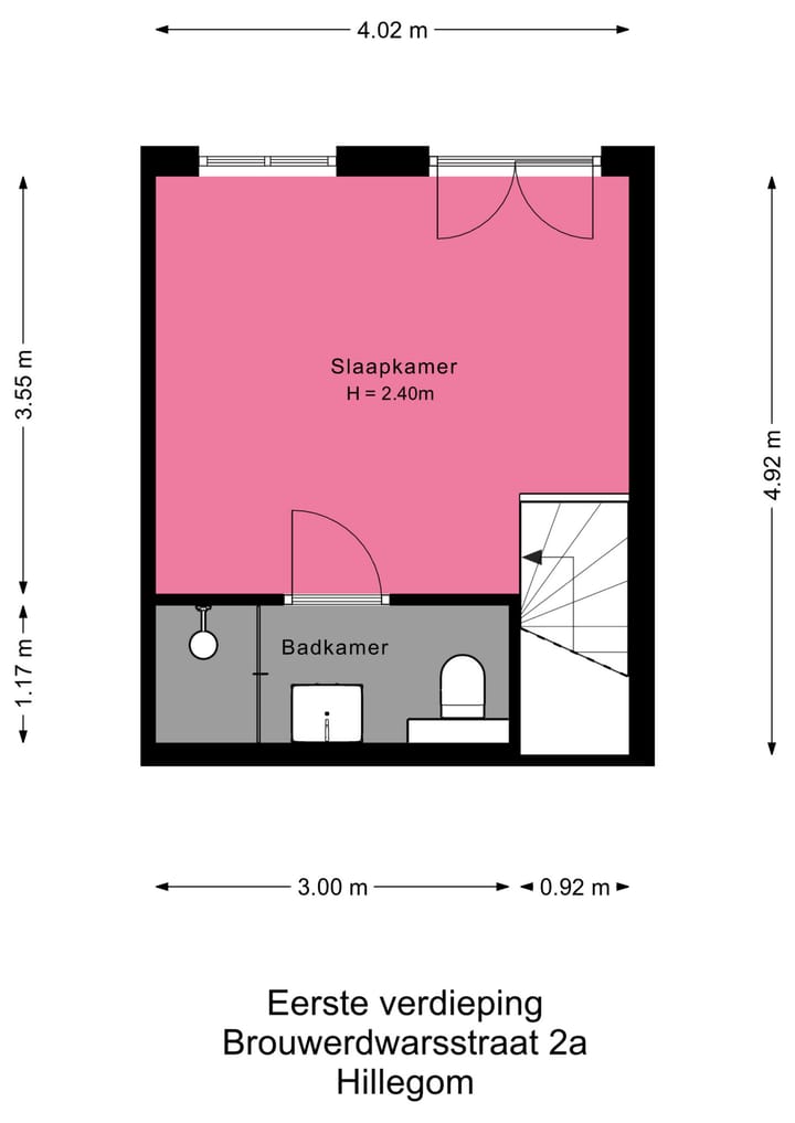 Foto 6 van Brouwerdwarsstraat 2-A
