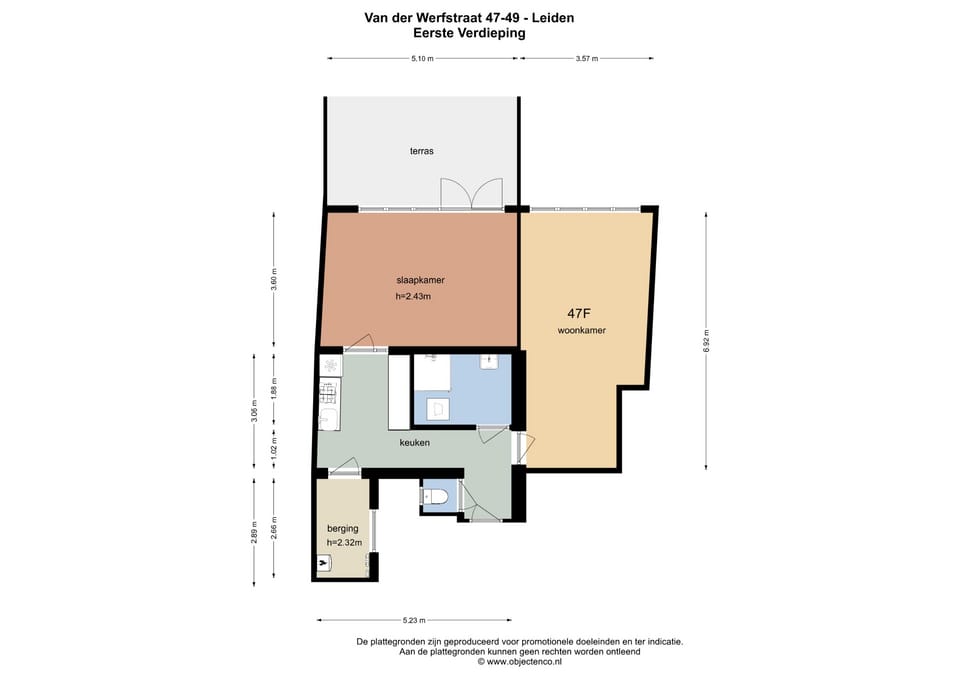 Foto 58 van Van der Werfstraat 47-F