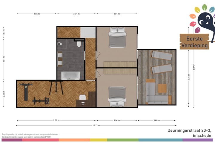 Foto 34 van Deurningerstraat 20-3