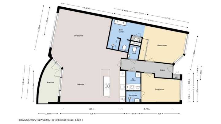 Foto 58 van Bezuidenhoutseweg 80-L