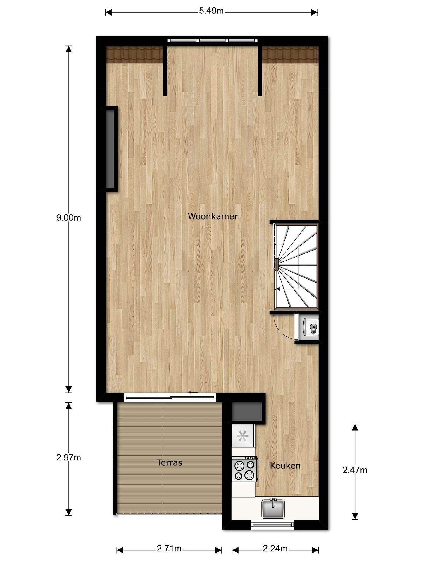 Photo 19 of Valeriusstraat 27-C