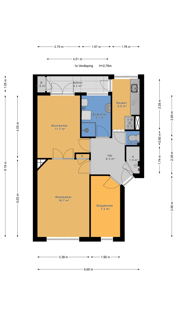 Foto 24 van Weesperstraat 110