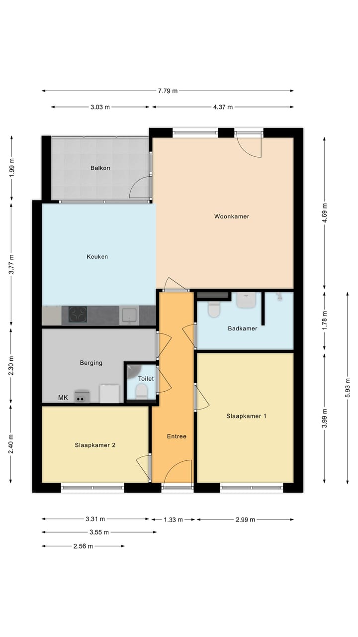 Foto 36 van Lange Wagenstraat 4-C