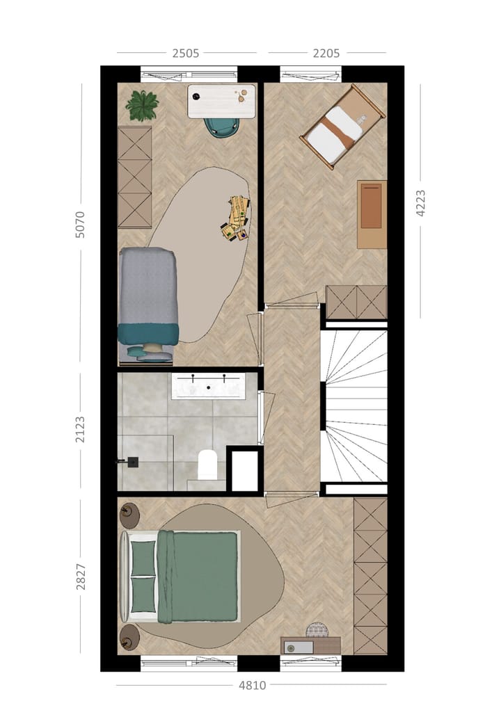 Foto 4 van Project Oranjetuin, type Rijwoning, bnr. (Bouwnr. 2)
