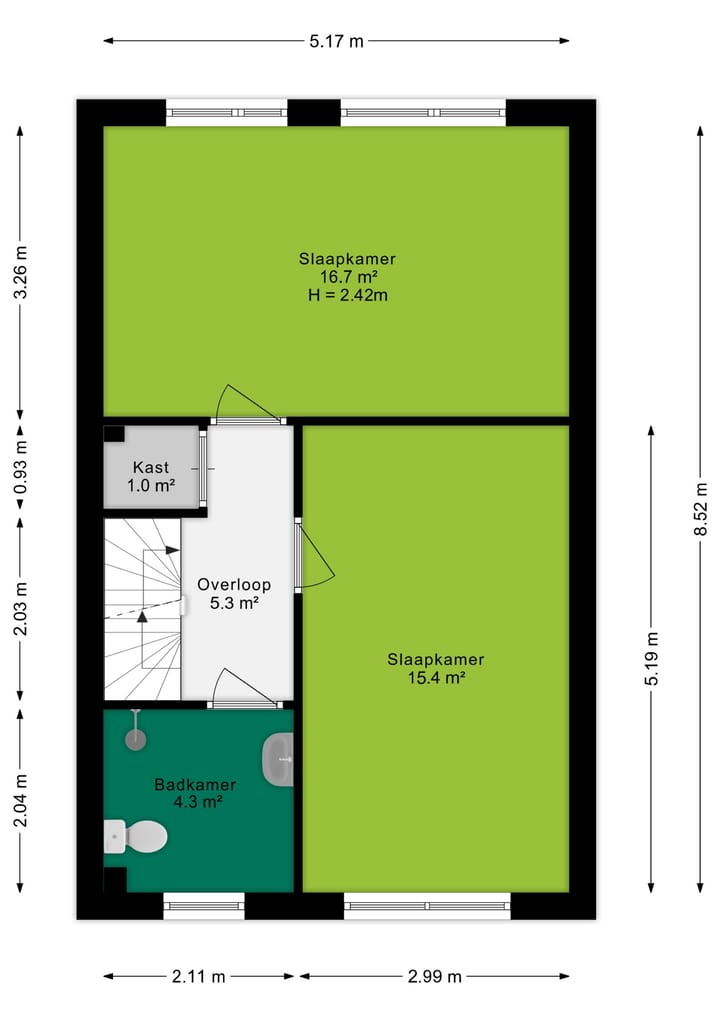 Foto 26 van Allebéstraat 18