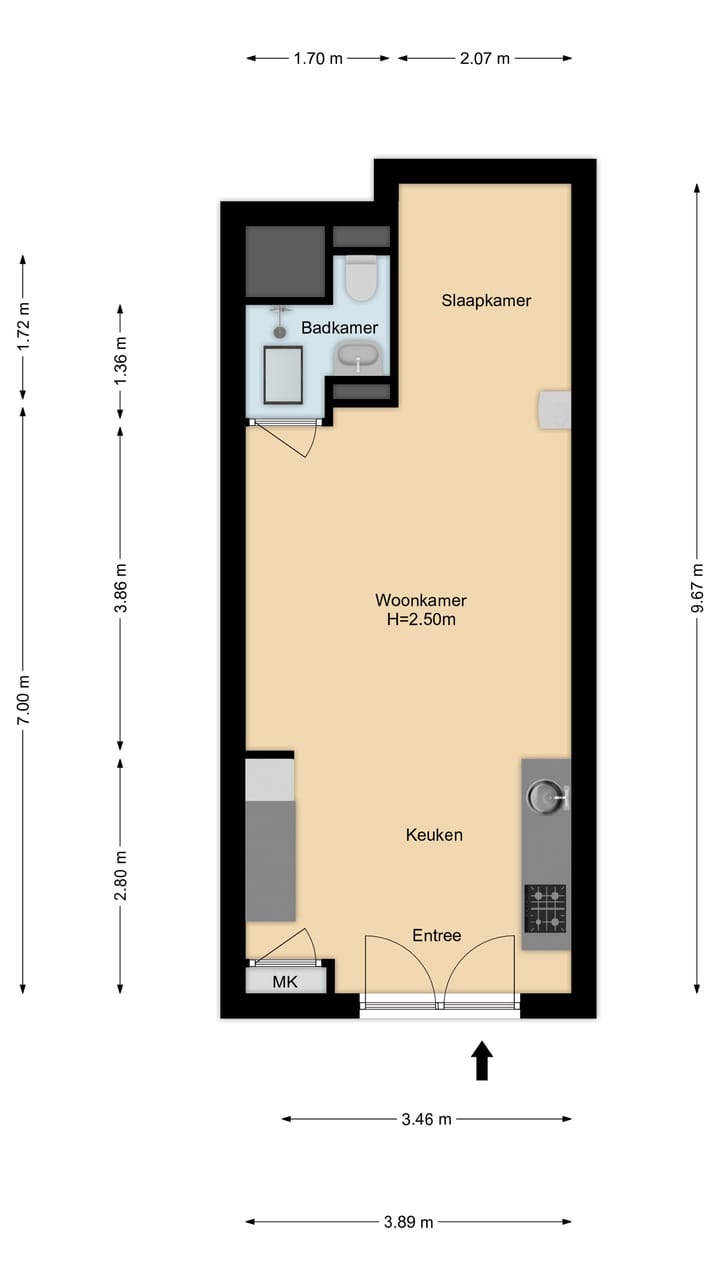 Foto 20 van Fokke Simonszstraat 43-H