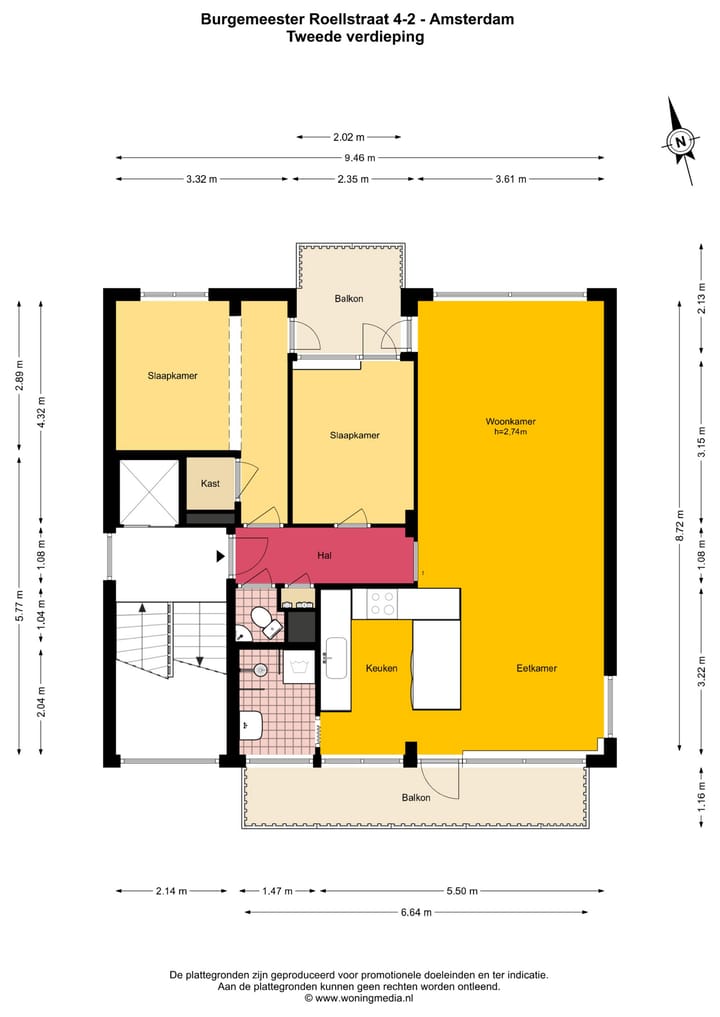 Foto 22 van Burgemeester Röellstraat 4-2