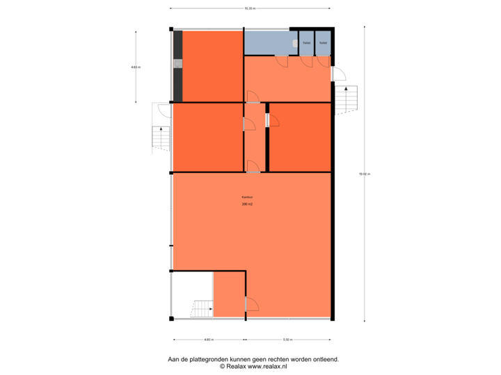 Kantoor Erste Verdieping boven Kantine