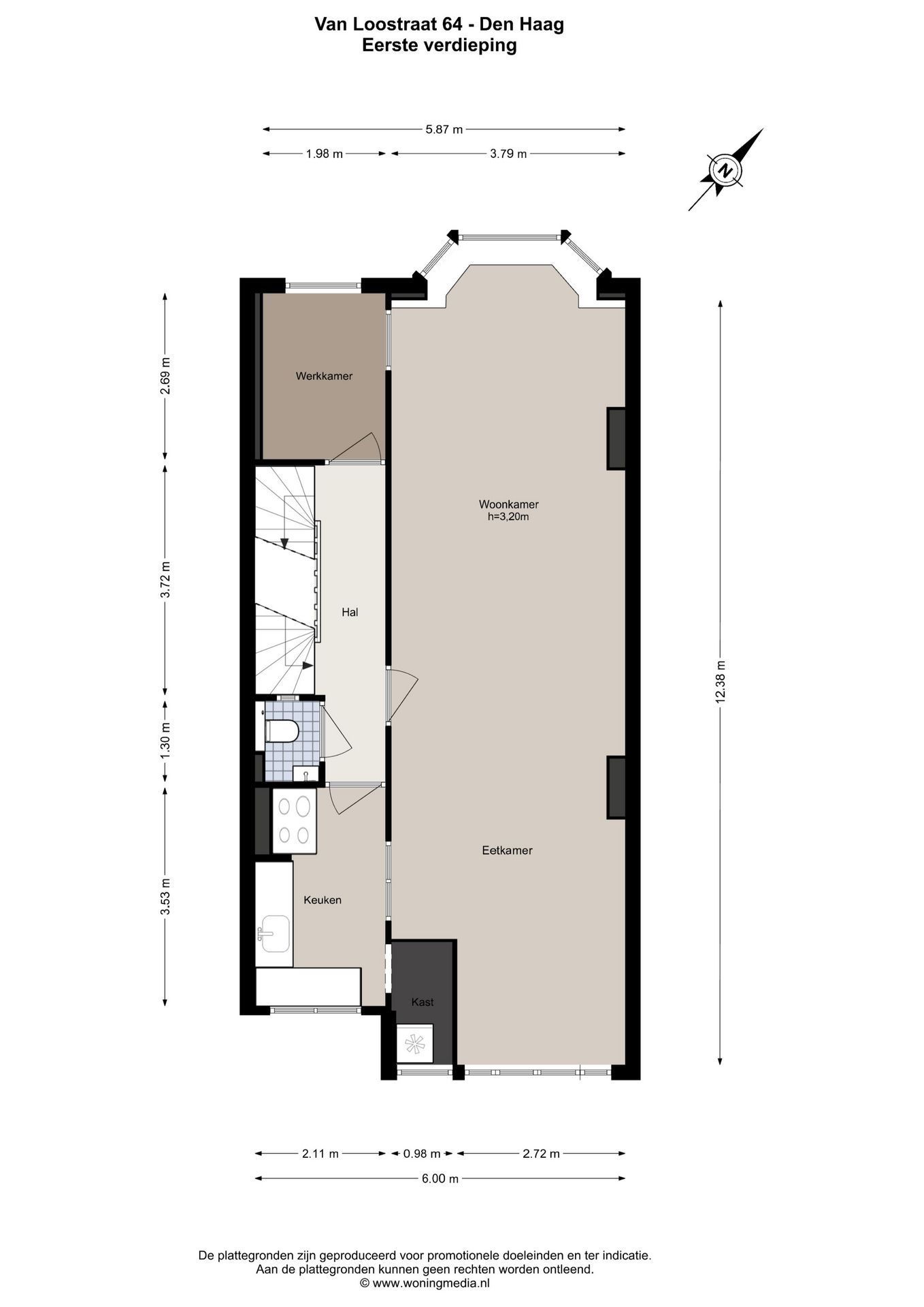 Foto 60 van Van Loostraat 64