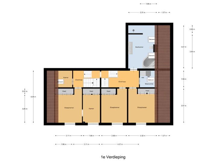 1e Verdieping