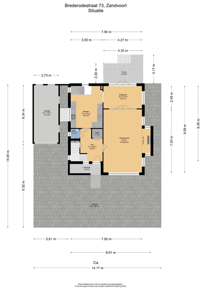 Foto 74 van Brederodestraat 73