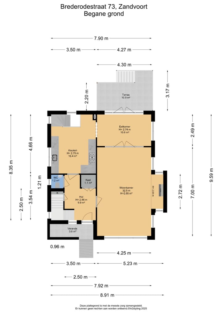 Foto 76 van Brederodestraat 73