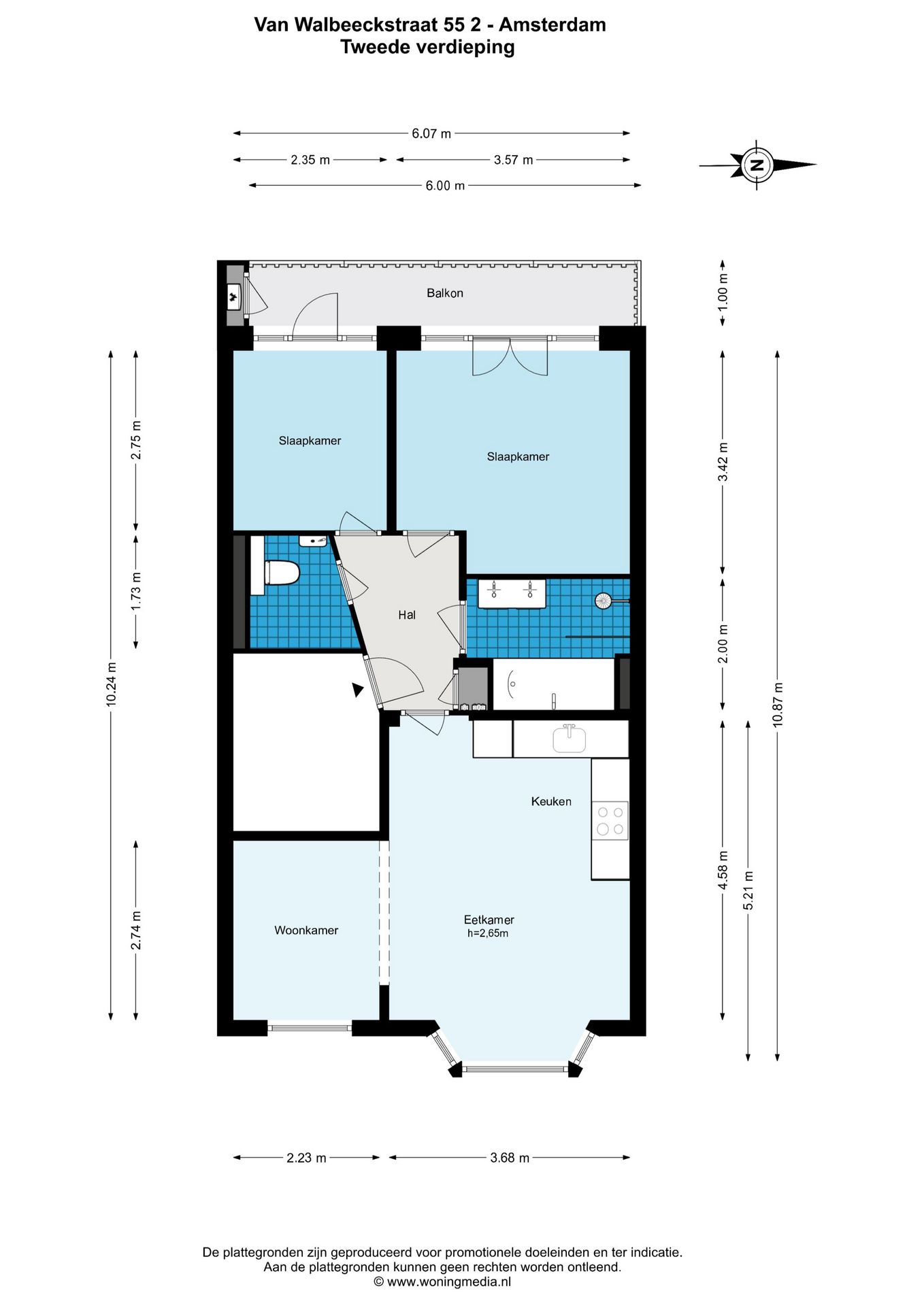 Foto 20 van Van Walbeeckstraat 55-2