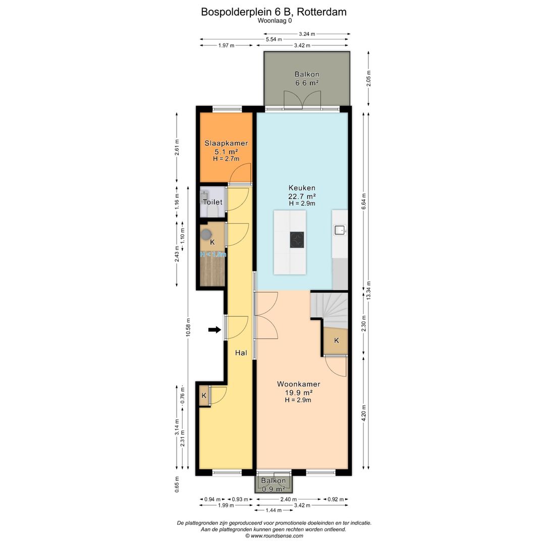 Foto 32 van Bospolderplein 6-B