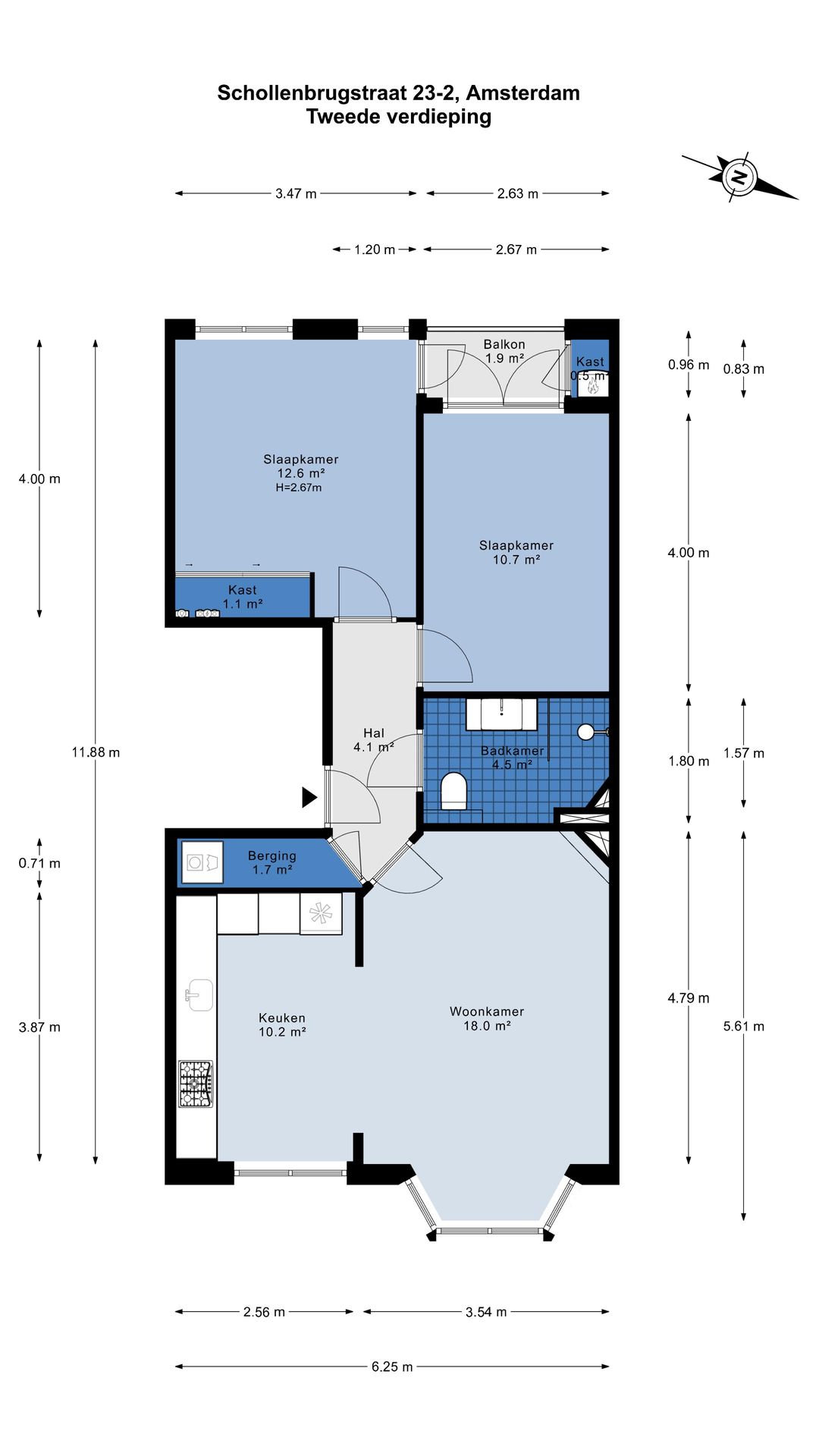 Foto 37 van Schollenbrugstraat 23-2
