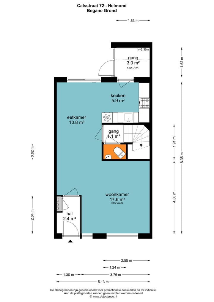 Foto 47 van Calsstraat 72