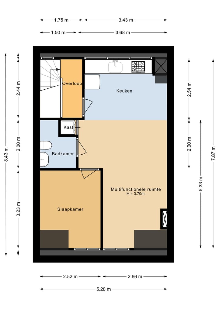 Foto 23 van Van Hasseltstraat 6-3