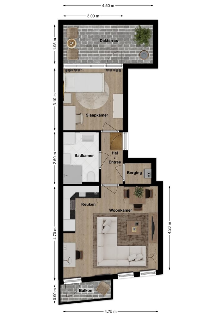 Foto 20 van Boterstraat 13-A