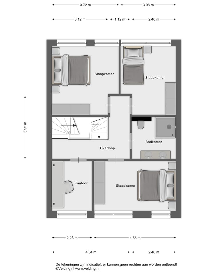 Foto 8 van Weideburen - de Tippe (Bouwnr. 21)