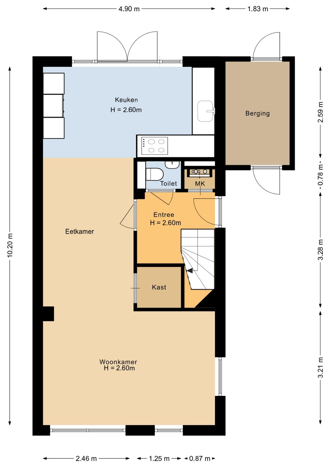 Foto 23 van Duinvlietstraat 2-A