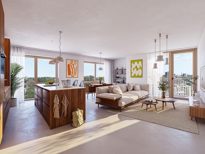 Foto van De Suikerzijde - A8 Portiekflat