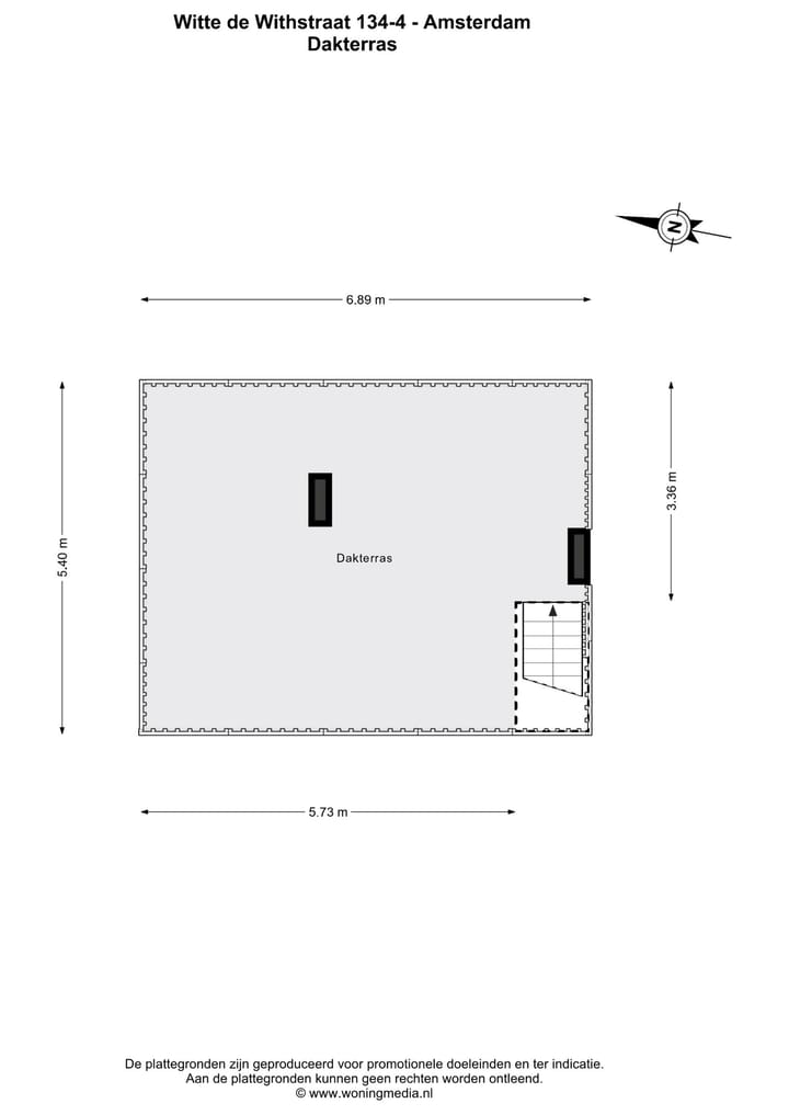 Foto 32 van Witte de Withstraat 134-4
