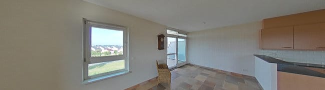 Woonkamer met open keuken