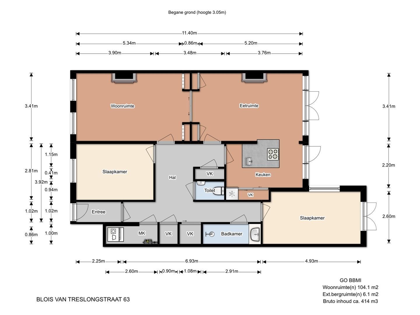 Foto 27 van Blois van Treslongstraat 63