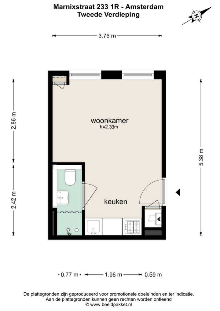 Photo 16 of Marnixstraat 233-1R