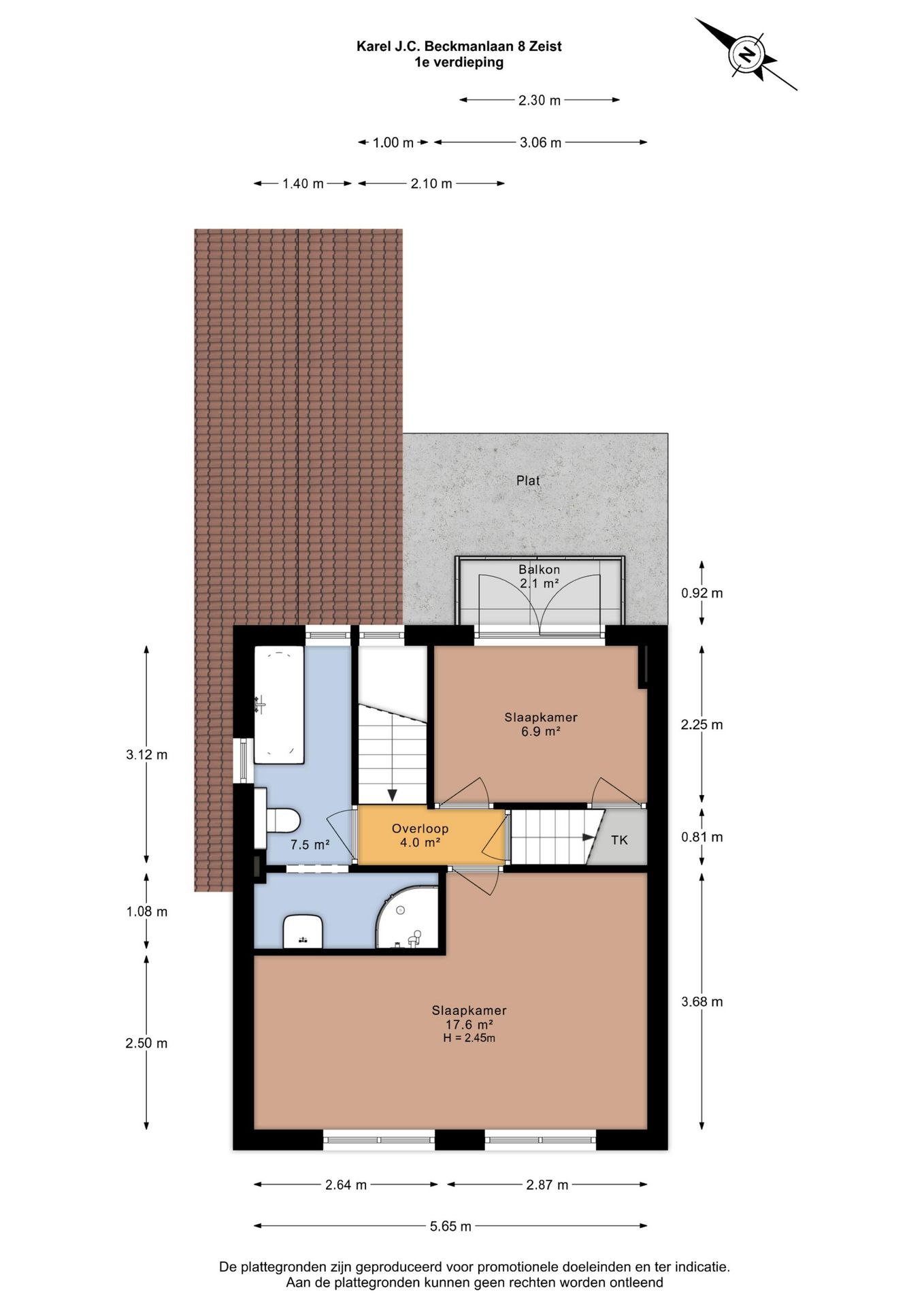 Foto 50 van Karel J.C. Beckmanlaan 8