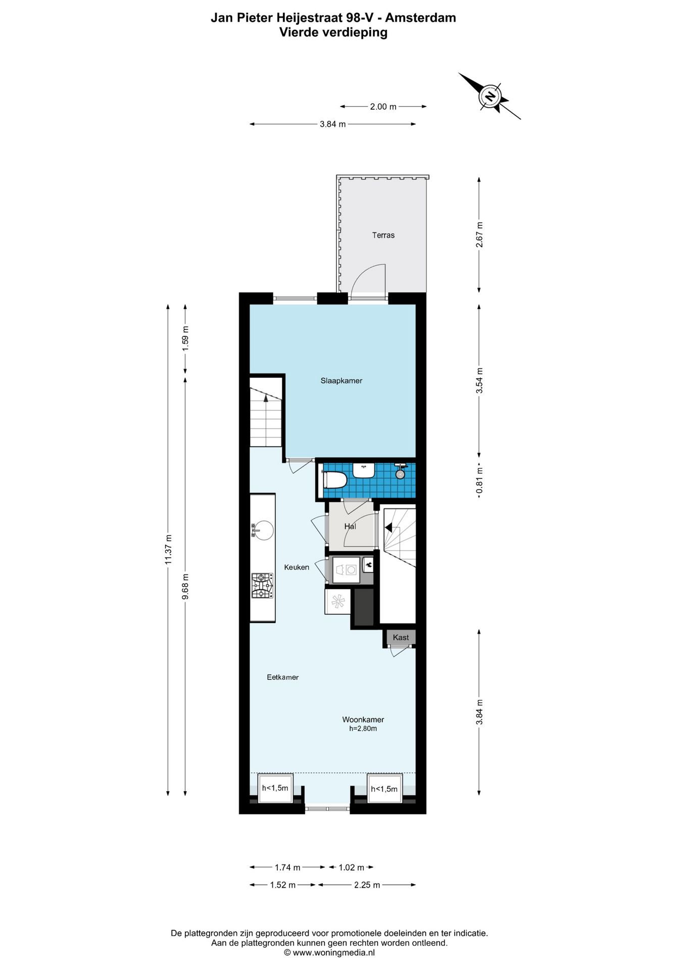 Foto 27 van Jan Pieter Heijestraat 98-4