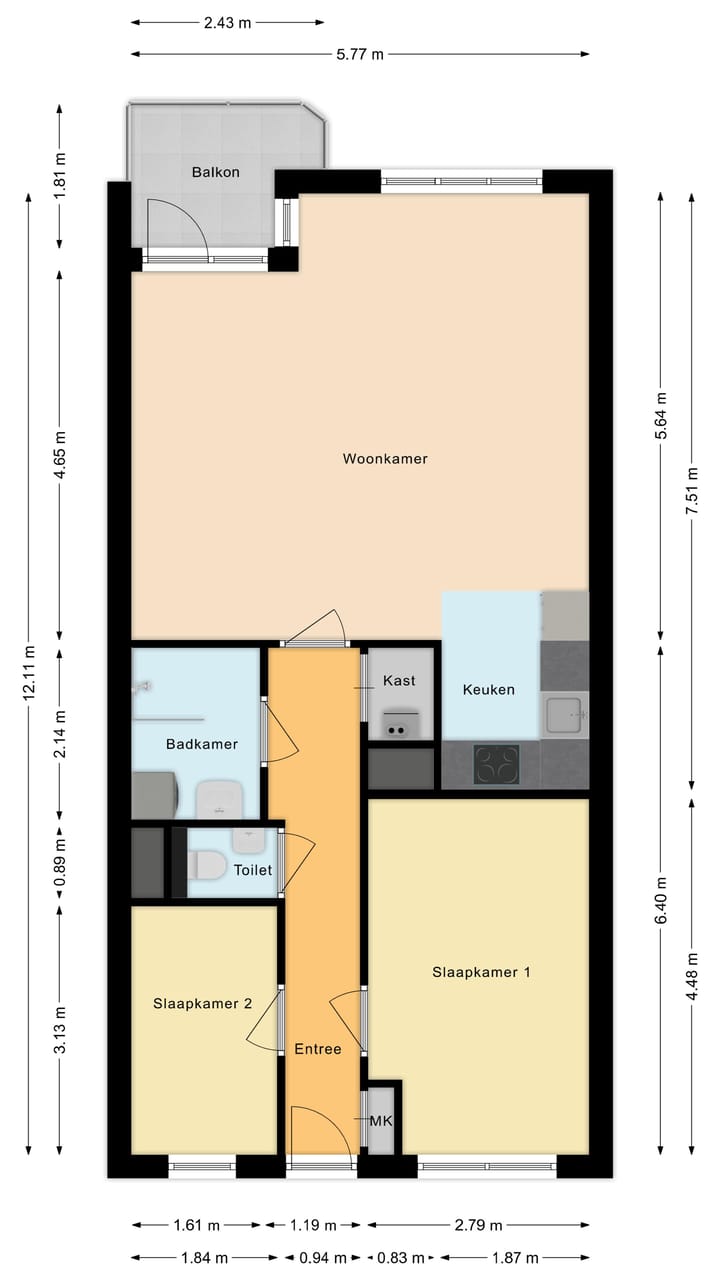 Foto 33 van Valkenierstraat 7