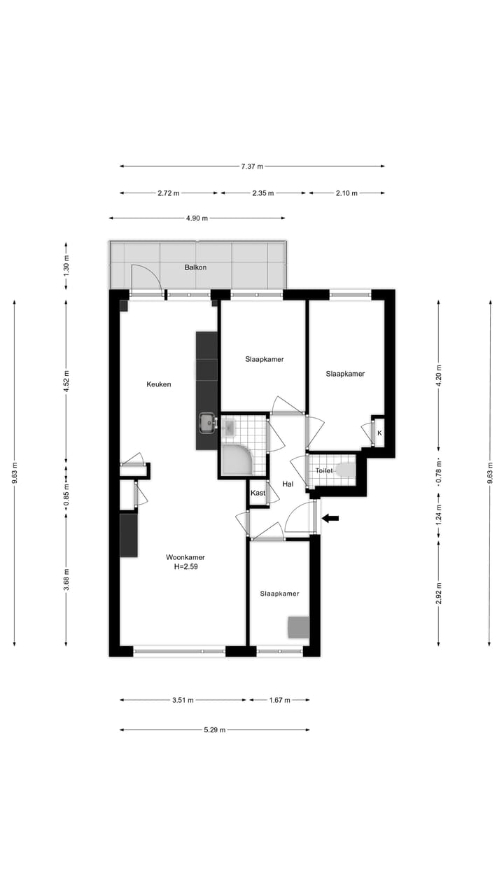 Foto 24 van Buizerdstraat 18-A