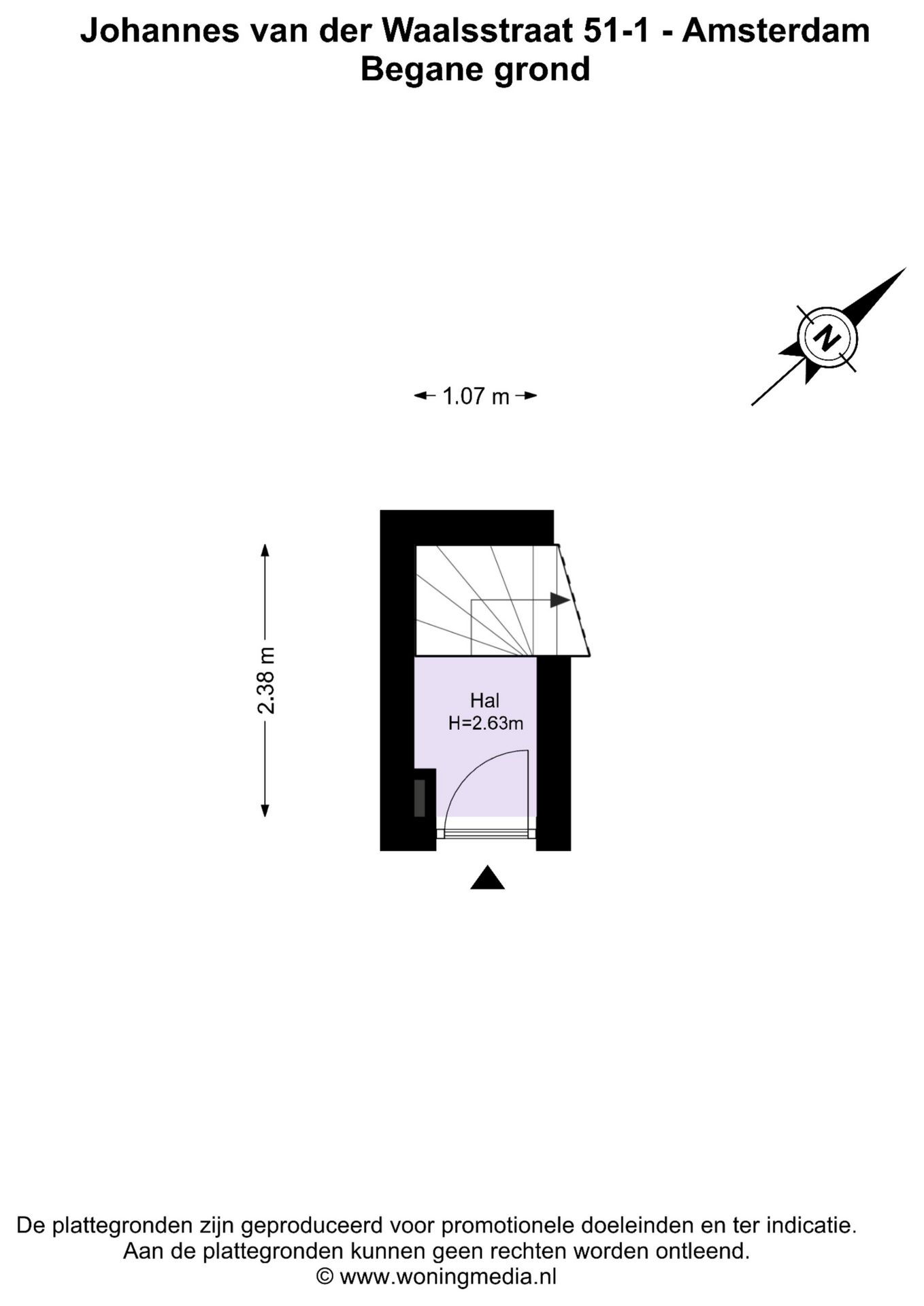 Foto 44 van Johannes van der Waalsstraat 51-1