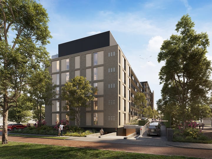 Foto 2 van Type E 3-kamer appartmenten (Bouwnr. 15)