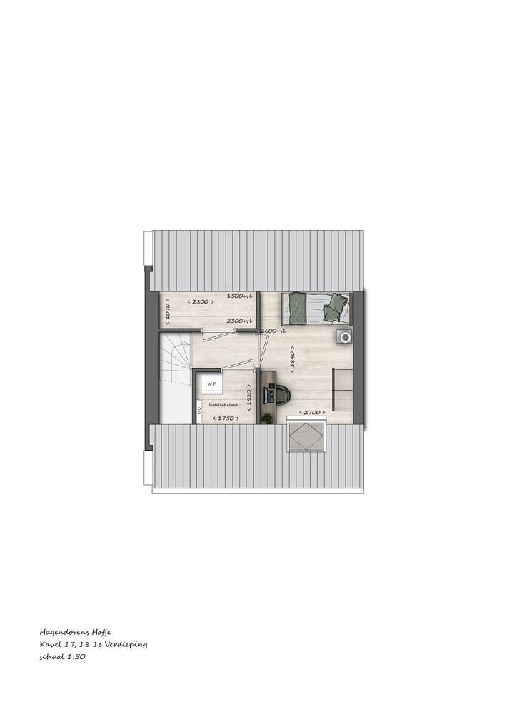 Foto 9 van Rijwoning - bnr 18 M - Hagendorens Hofje (Bouwnr. 18)