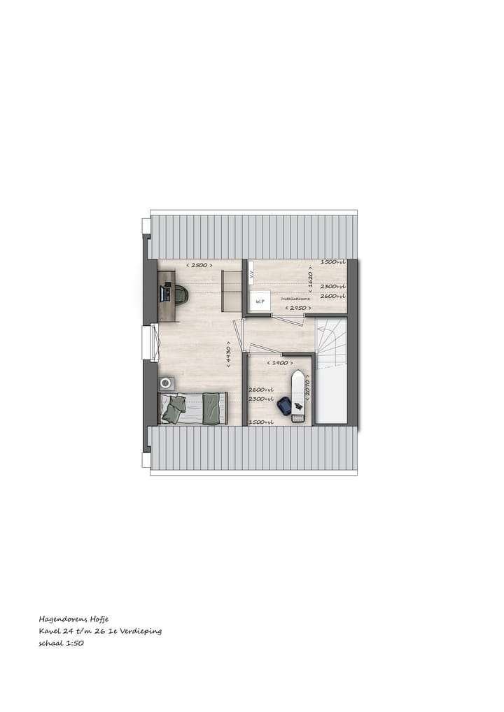 Foto 8 van Rijwoning - bnr 26 L - Hagendorens Hofje (Bouwnr. 26)