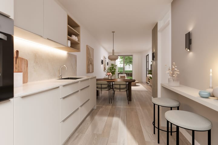 Foto 3 van Rijwoning - bnr 24 L - Hagendorens Hofje (Bouwnr. 24)