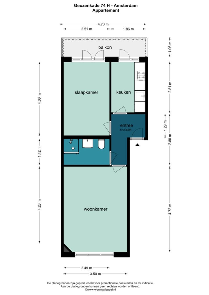 Foto 20 van Geuzenkade 74-H