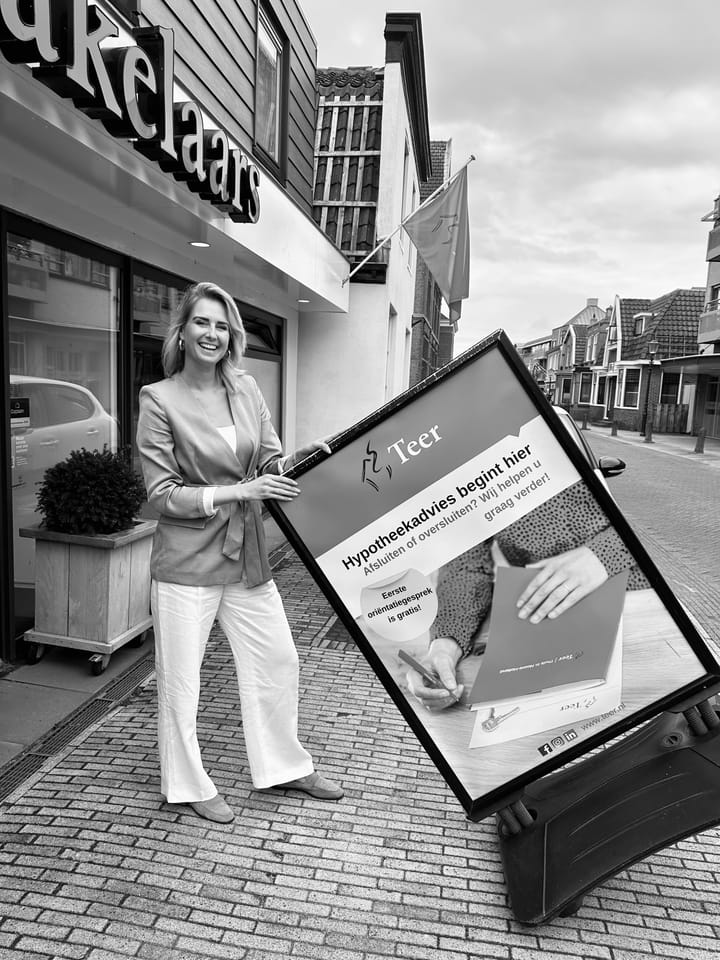 Een promotiefoto voor op kantoor